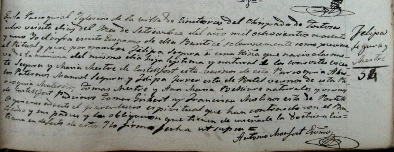 Familia Julián Segura