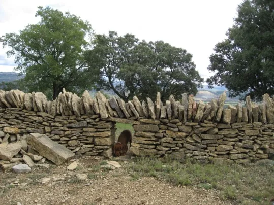 La utilitat de la pedra en sec