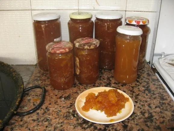 Coquetes y confitura