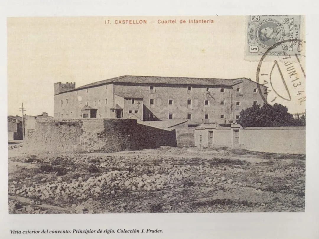 Postal Año 1913. Cuartel de San Francisco