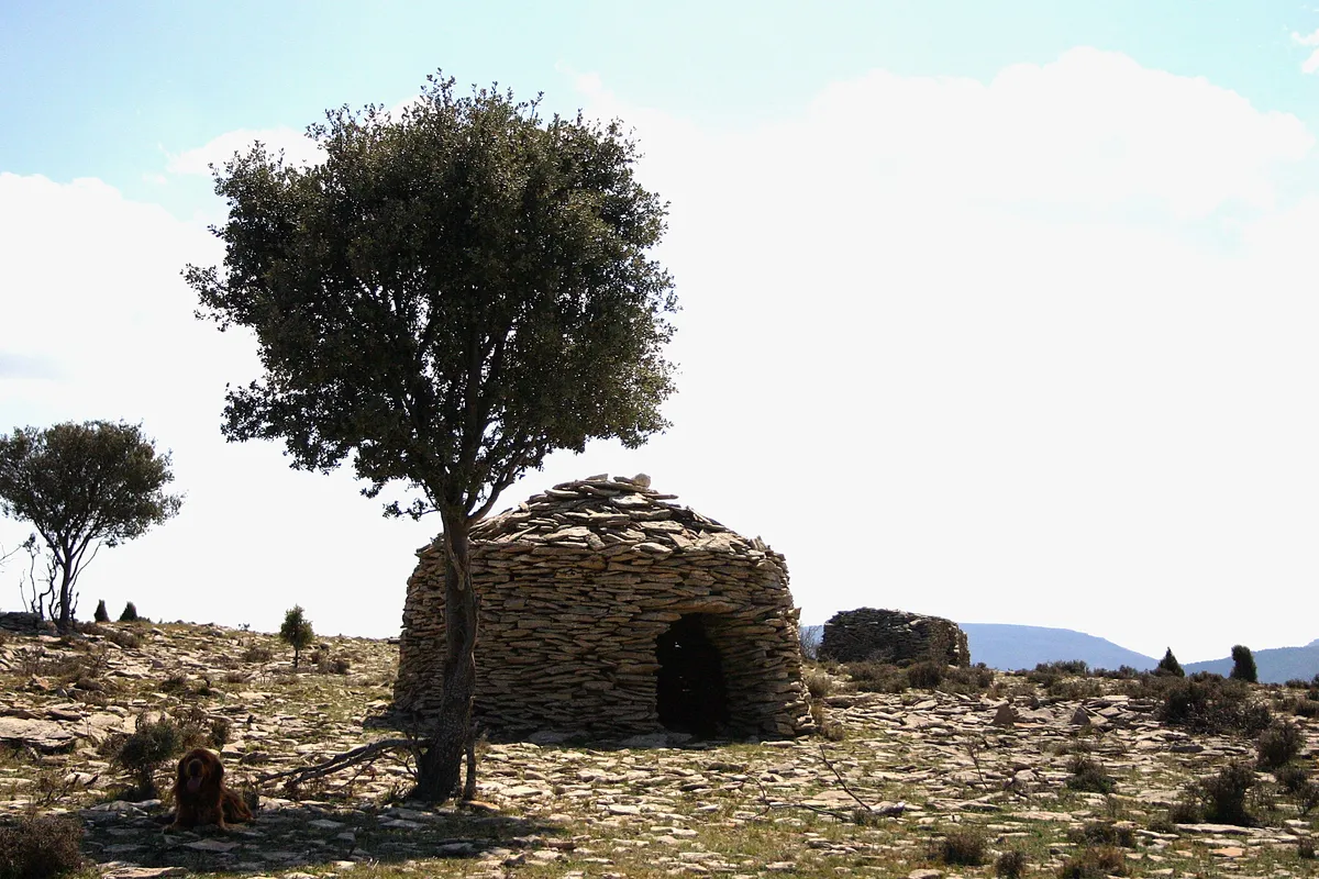 Barraca de pastor en la Serra Calduch