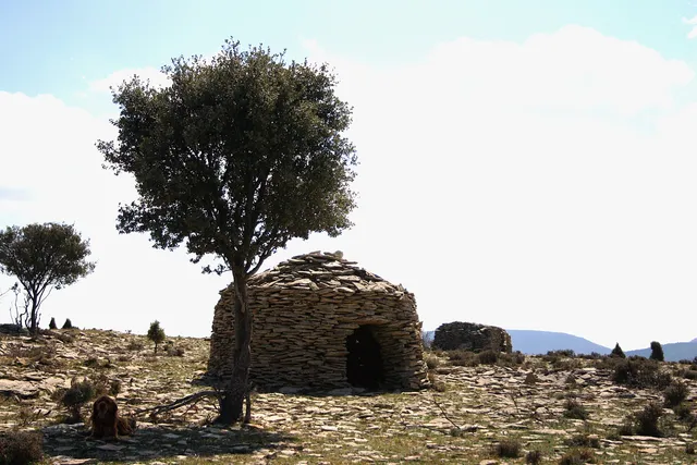 Barraca de pastor en la Serra Calduch
